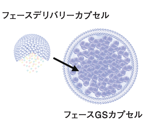 フェースデリバリーカプセル