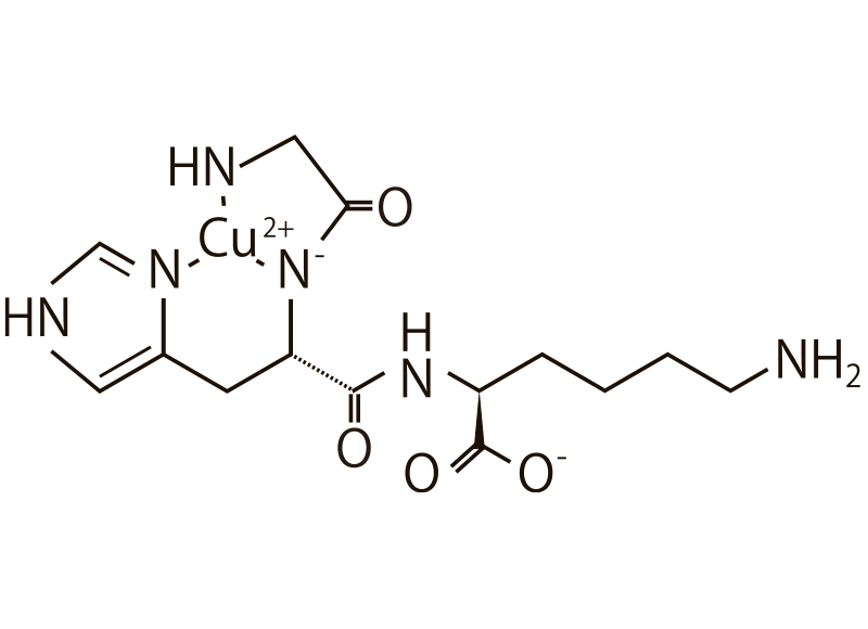 減ってしまう銅ペプチドを補うために